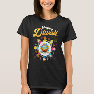 Happy Diwali For Kids Deepavali Wishes Festival O T-Shirt