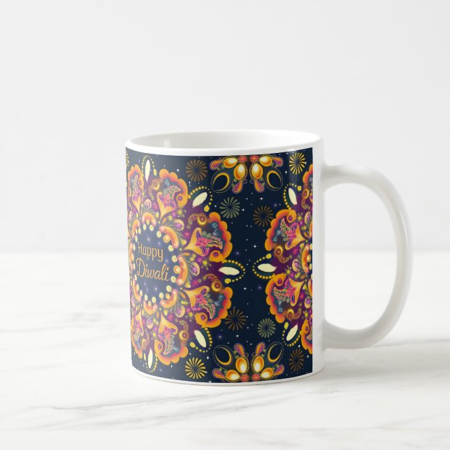 Happy Diwali Gift Idea Coffee Mug (Right)