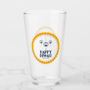 Happy Diwali Glass