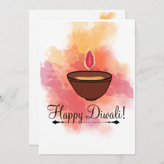 Happy Diwali Greeting Card