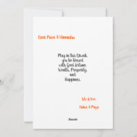 Happy Diwali Greeting Diya Chakra Holiday Card