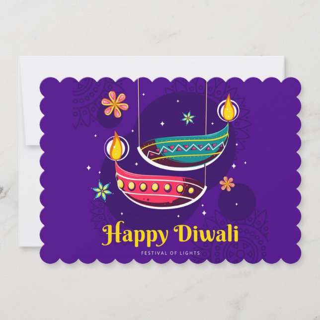 Happy Diwali Holiday Card (Front)