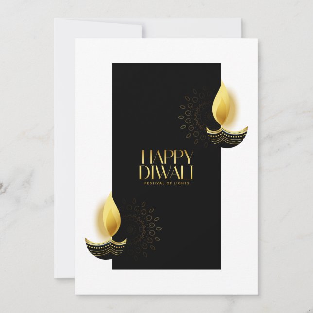 Happy Diwali Holiday Card (Front)