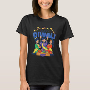 Happy Diwali Indian Women T-Shirt