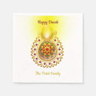  Happy Diwali  Napkin