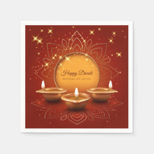 Happy Diwali  Napkin