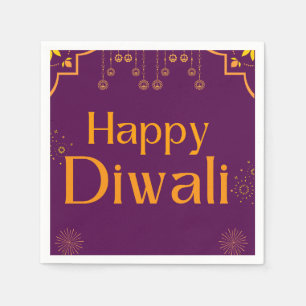 Happy Diwali Party  Napkin