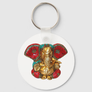Happy DIWALI -  Thank you GANAPATI Ganesh Key Ring