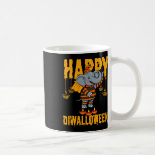 Happy Diwalihalloween Halloween Diwali  Coffee Mug