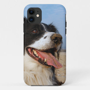 Happy dog at the beach Case-Mate iPhone case
