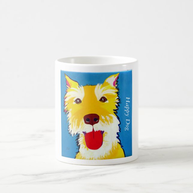 Happy Dog Coffee Mug (Center)