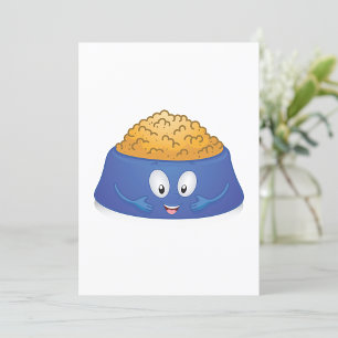 Happy Dog Food Invitation