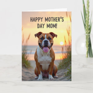 Happy Dog Mothers Day Card
