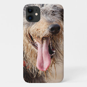 Happy dog on a beach Case-Mate iPhone case