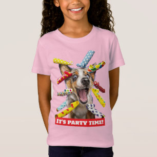 Happy Dog Party Blowers T-Shirt