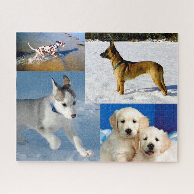 Happy dogs jigsaw puzzle (Horizontal)