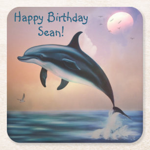 Happy Dolphin  Coasters