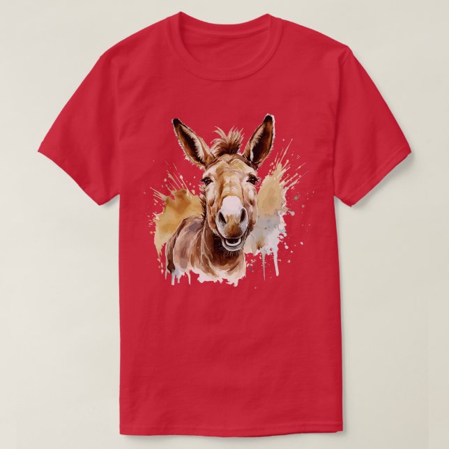 Happy Donkey 3 T-Shirt (Design Front)