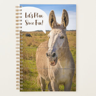 "Happy Donkey" Custom Planner
