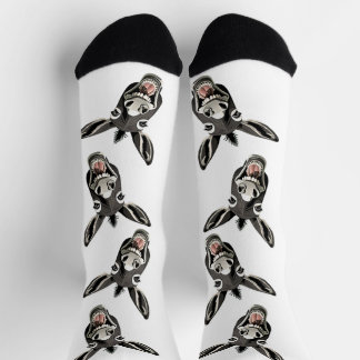 Happy Donkey Socks