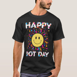 Happy Dot Day Colourful Rainbow Polka Dot Boys Gir T-Shirt