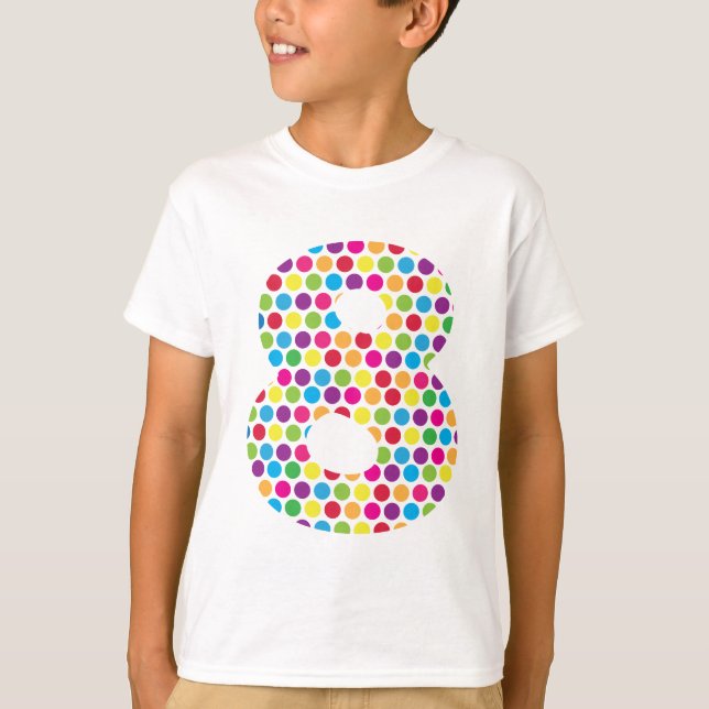 Happy Dots -8 T-Shirt (Front)