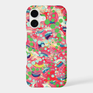 Happy Dots and Playful Shapes Original Art