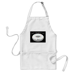 happy doughnut day standard apron