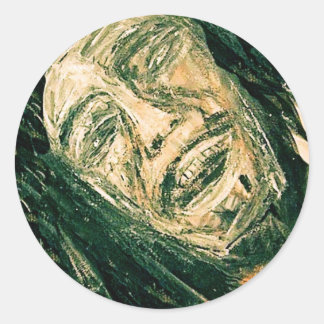 HAPPY DREAD CLASSIC ROUND STICKER