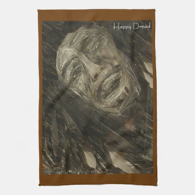 HAPPY DREAD TEA TOWEL (Vertical)