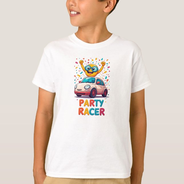 🚘 Happy Driving Fun For Kids 🌟 T-Shirt (Front)