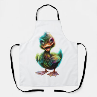 Happy duck. apron