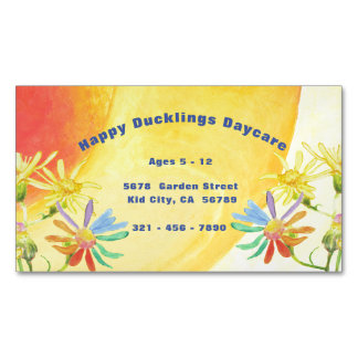 Happy Duckling Daycare Business Card