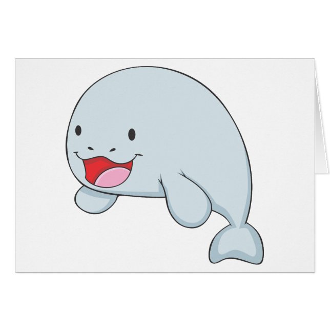 Happy Dugong (Front Horizontal)