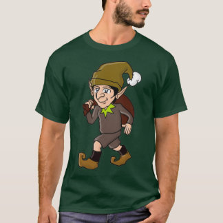 Happy dwarf brown cap T T-Shirt
