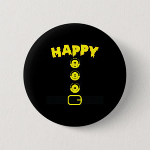 Happy Dwarf Halloween Costume Colour Matching Fami 6 Cm Round Badge