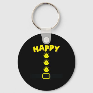 Happy Dwarf Halloween Costume Colour Matching Fami Key Ring