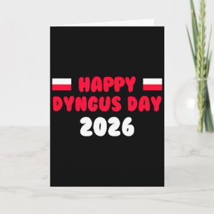 Happy Dyngus Day 2026 Polish Holiday Easter Monday Card