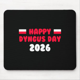 Happy Dyngus Day 2026 Polish Holiday Easter Monday Mouse Pad