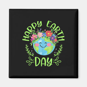 Happy Earth Day 2025 Cute Earth Day Kids Toddler B Magnet