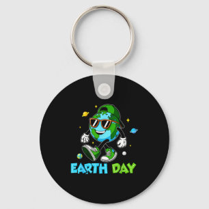 Happy Earth Day 2025 Funny Earth Day Toddler Kids Key Ring