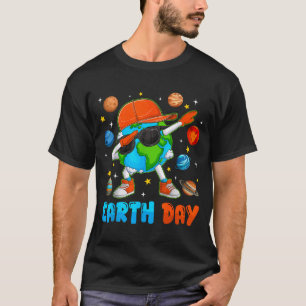 Happy Earth Day 2026 Earth Planet Dab Environment T-Shirt
