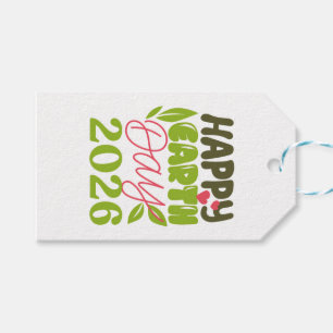 Happy Earth Day 2026 Gift Tags