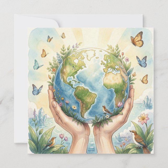 Happy Earth Day April 22nd   (Front)