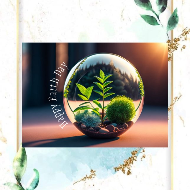 Happy Earth Day Card, Postcard (Creator Uploaded)