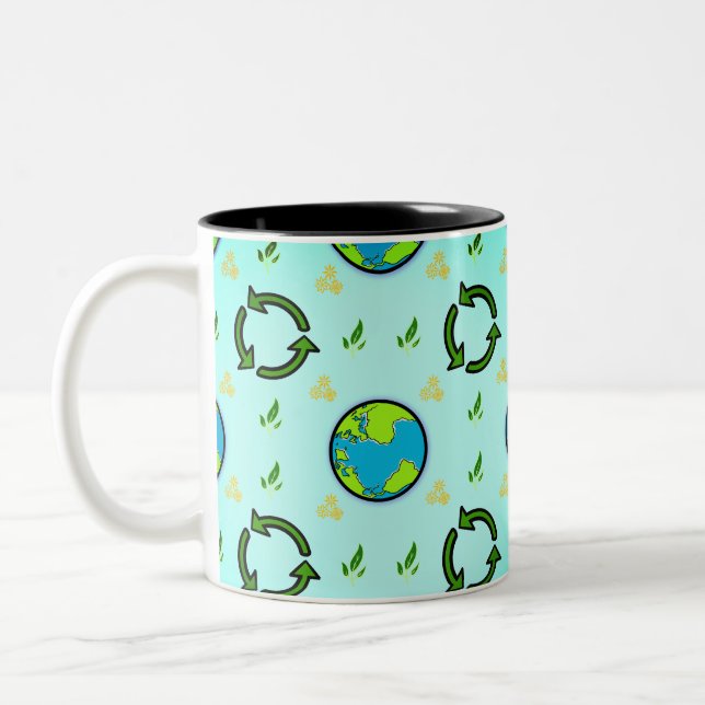 Happy Earth Day Coffee Mug (Left)