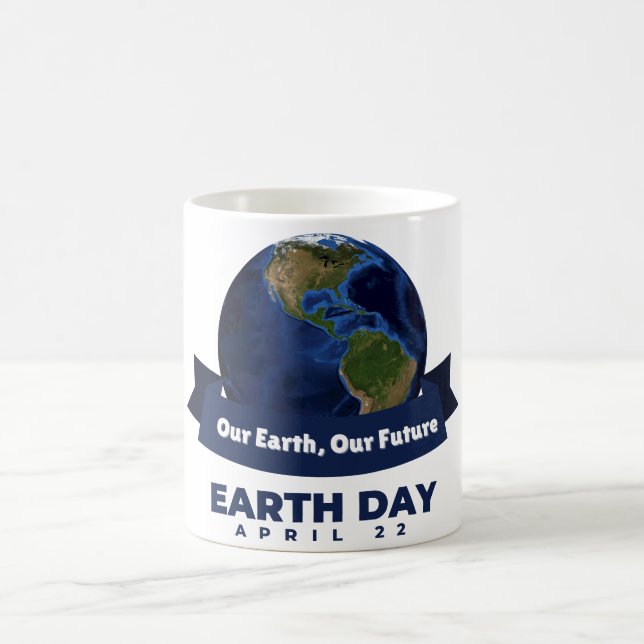Happy Earth Day Coffee Mug (Center)