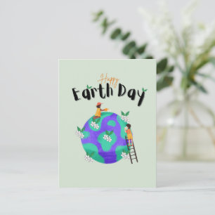 Happy Earth Day Postcard