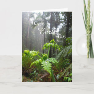 Happy Earth Day Rainforest Card