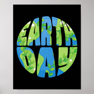Happy Earth Day Shirt Cute Earth Day Men Women Kid Poster